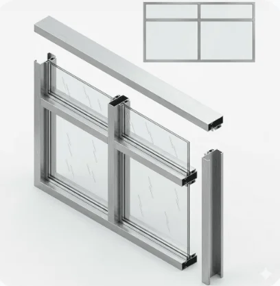 Vidriera 3 x 1 1/4